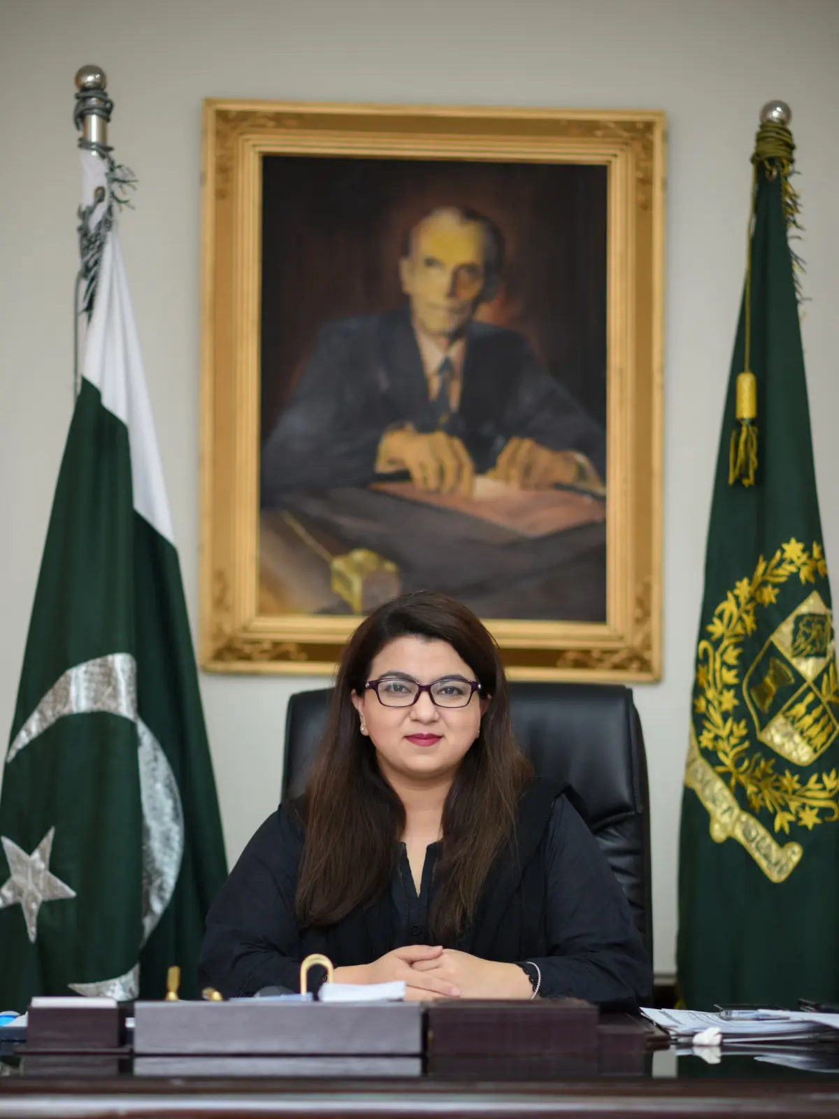 Portrait of MS. SHAZA FATIMA KHAWAJA